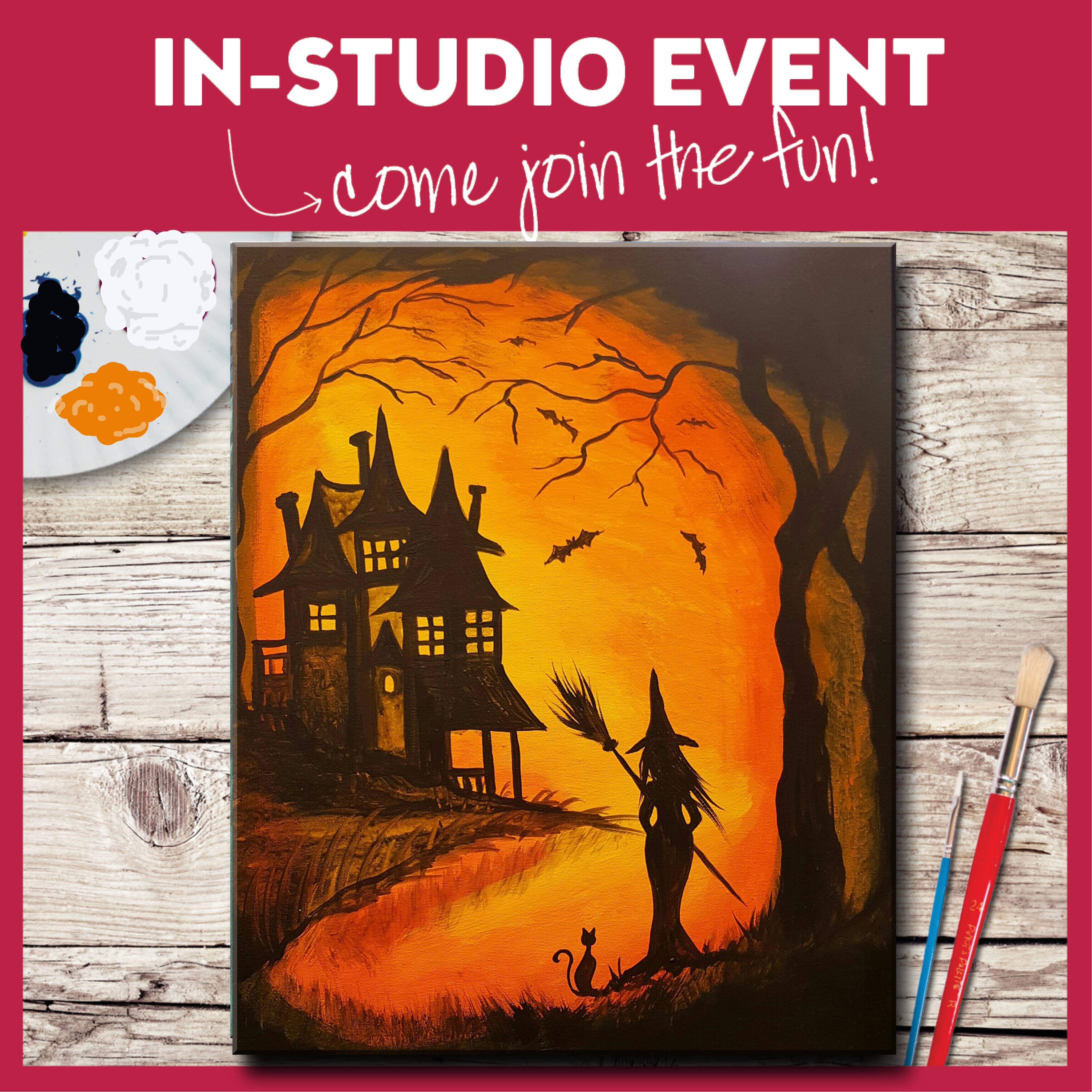 IN-STUDIO EVENT-WITCH WAY TO PINOT'S